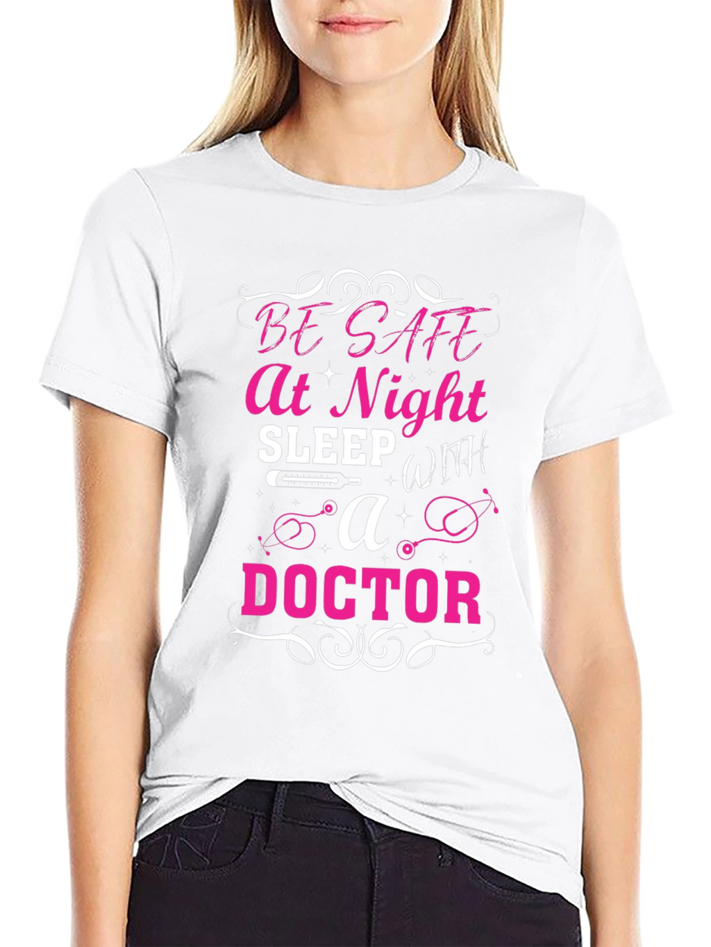 Be Safe at Night Doctor T-Shirt