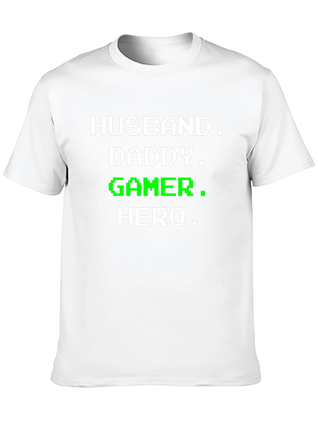 Husband Daddy Gamer Hero T-Shirt