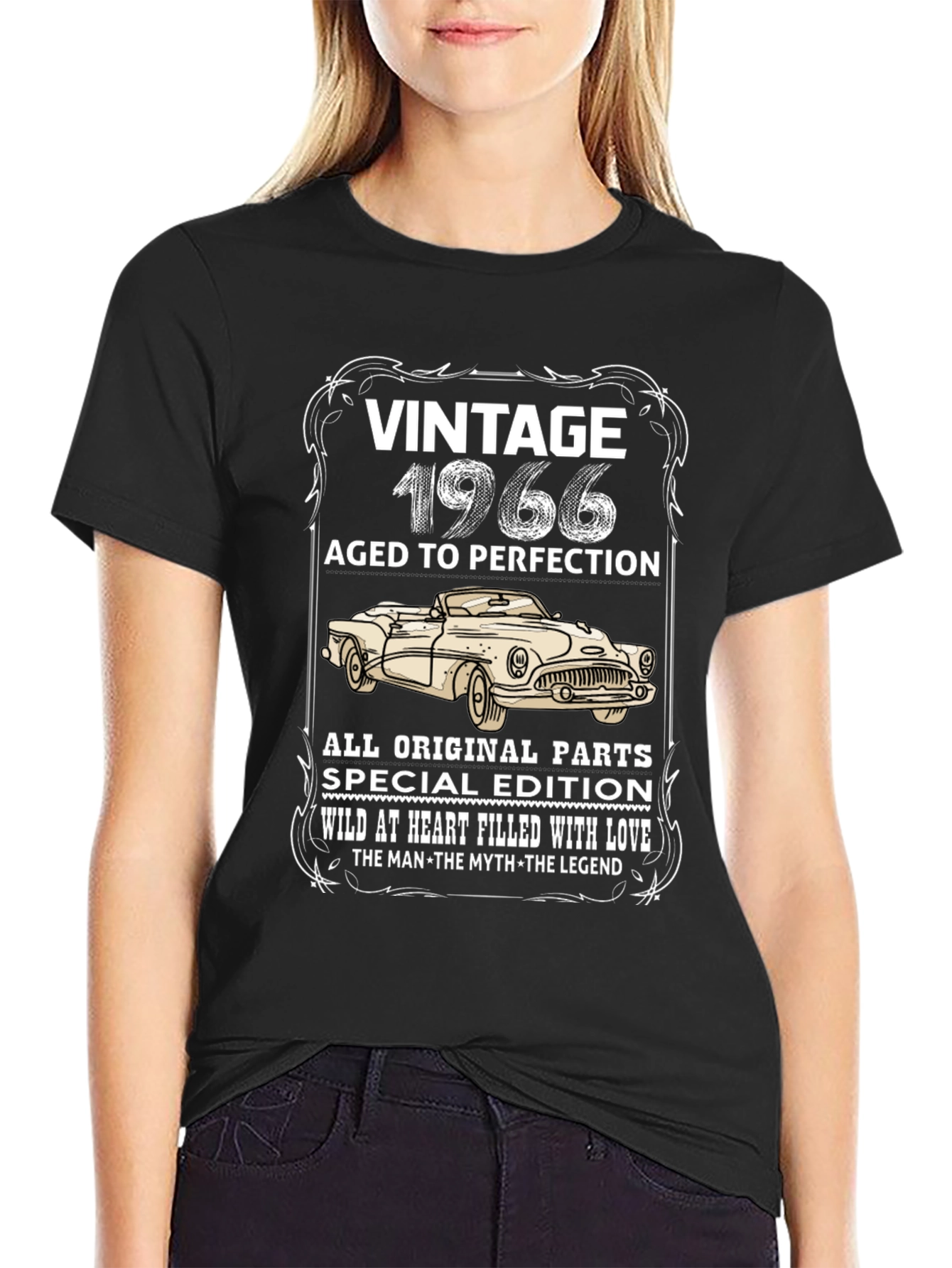 Vintage 1966 Classic Car T-Shirt