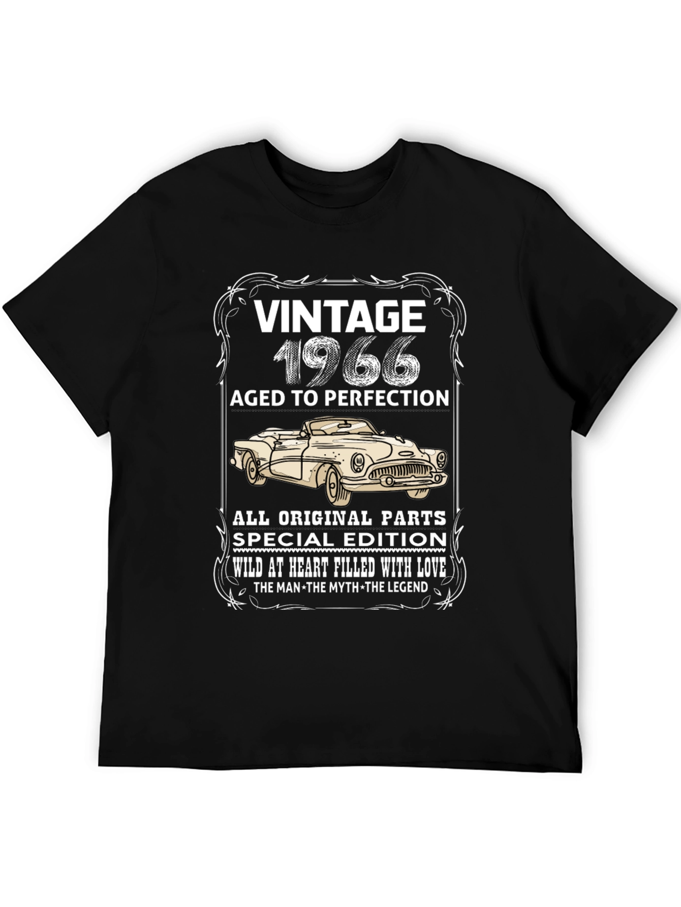 Vintage 1966 Classic Car T-Shirt