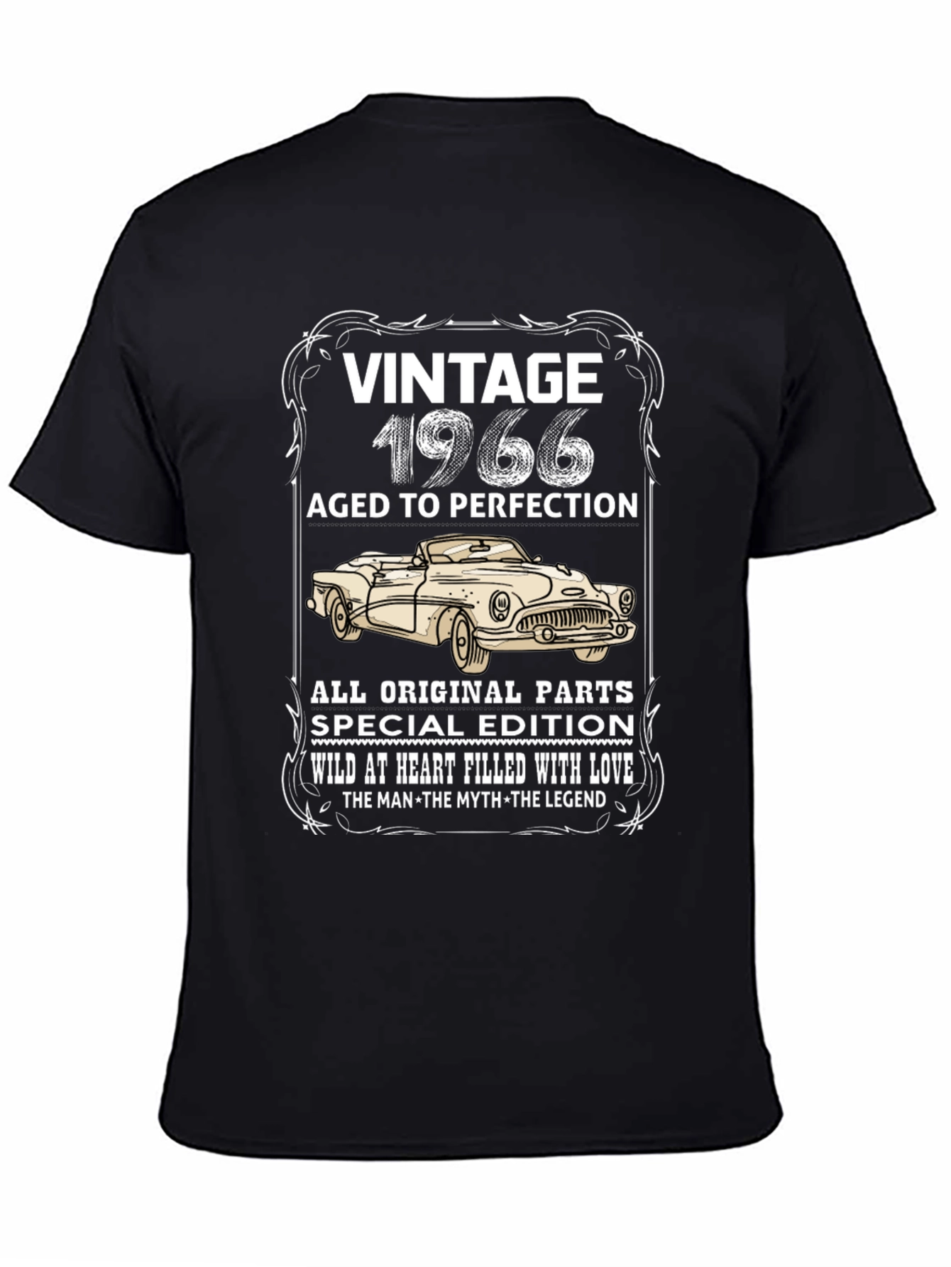 Vintage 1966 Classic Car T-Shirt