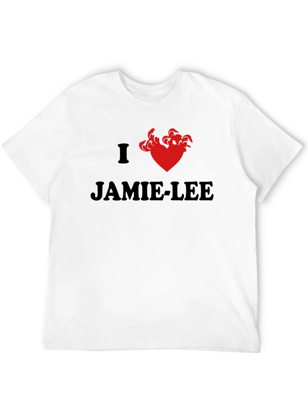 I Heart Jamie-Lee Black Tee