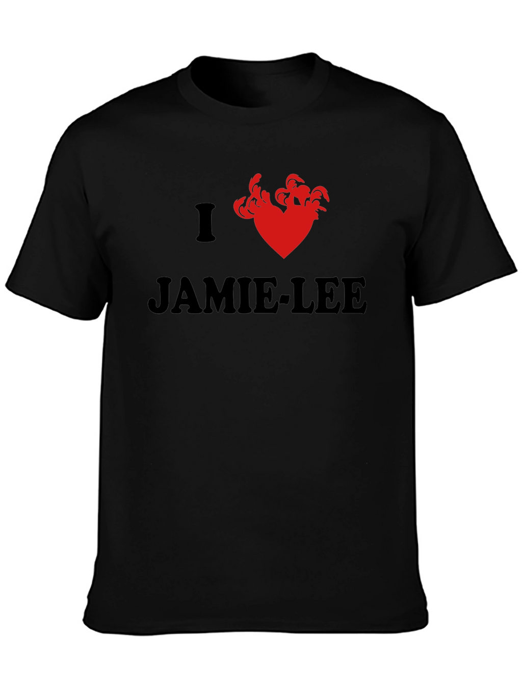 I Heart Jamie-Lee Black Tee