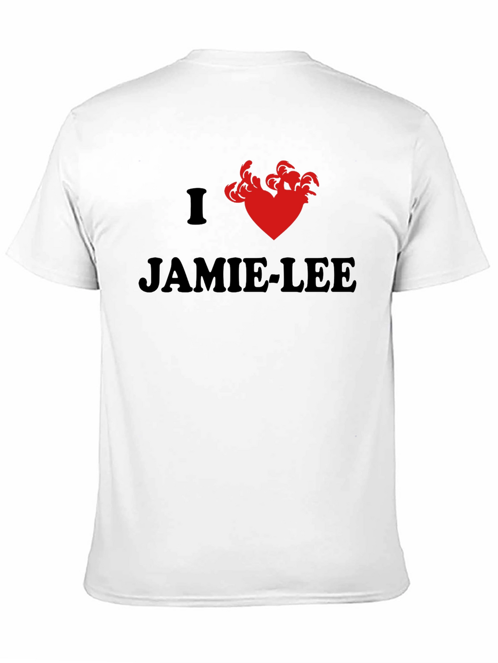 I Heart Jamie-Lee Black Tee