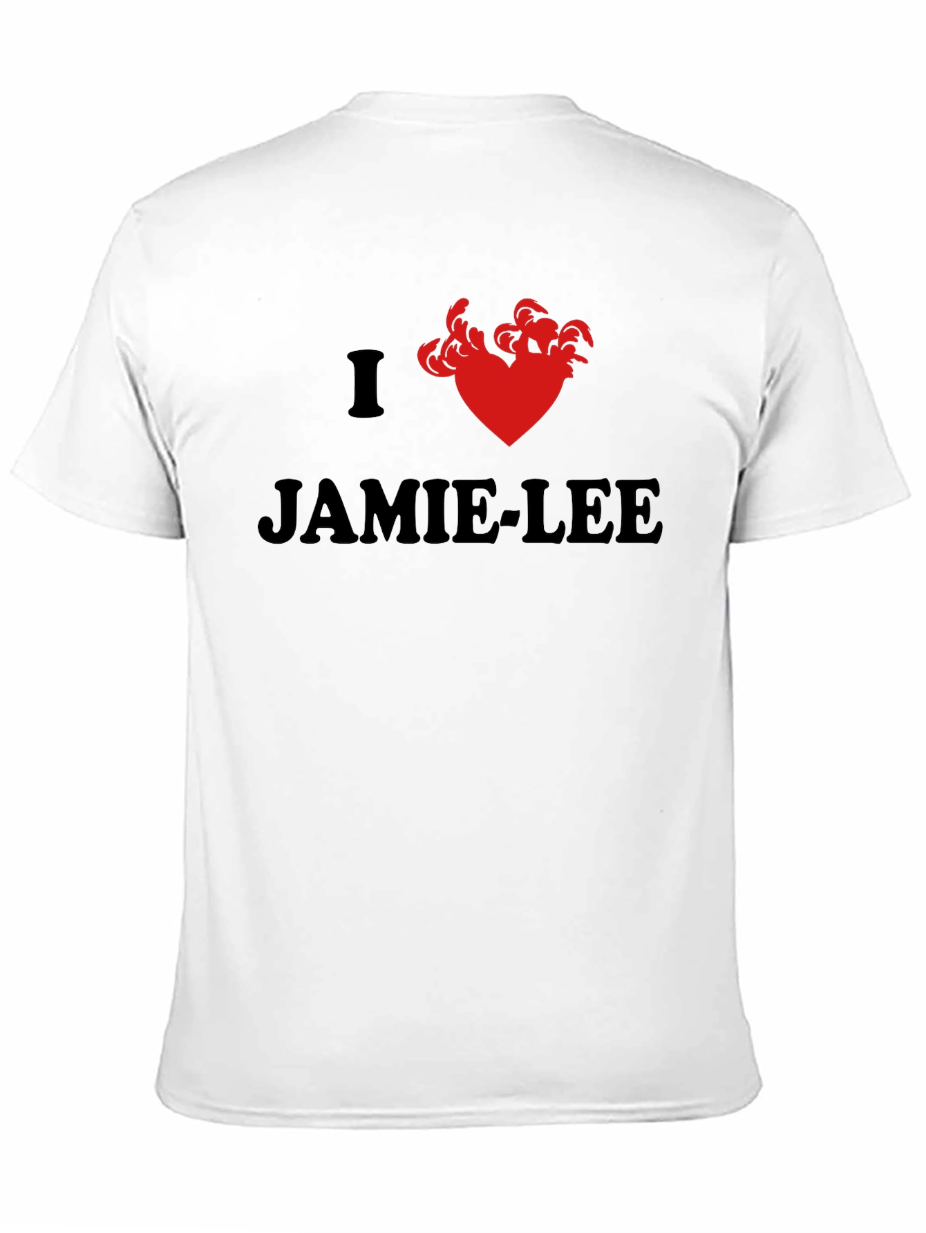 I Heart Jamie-Lee Black Tee