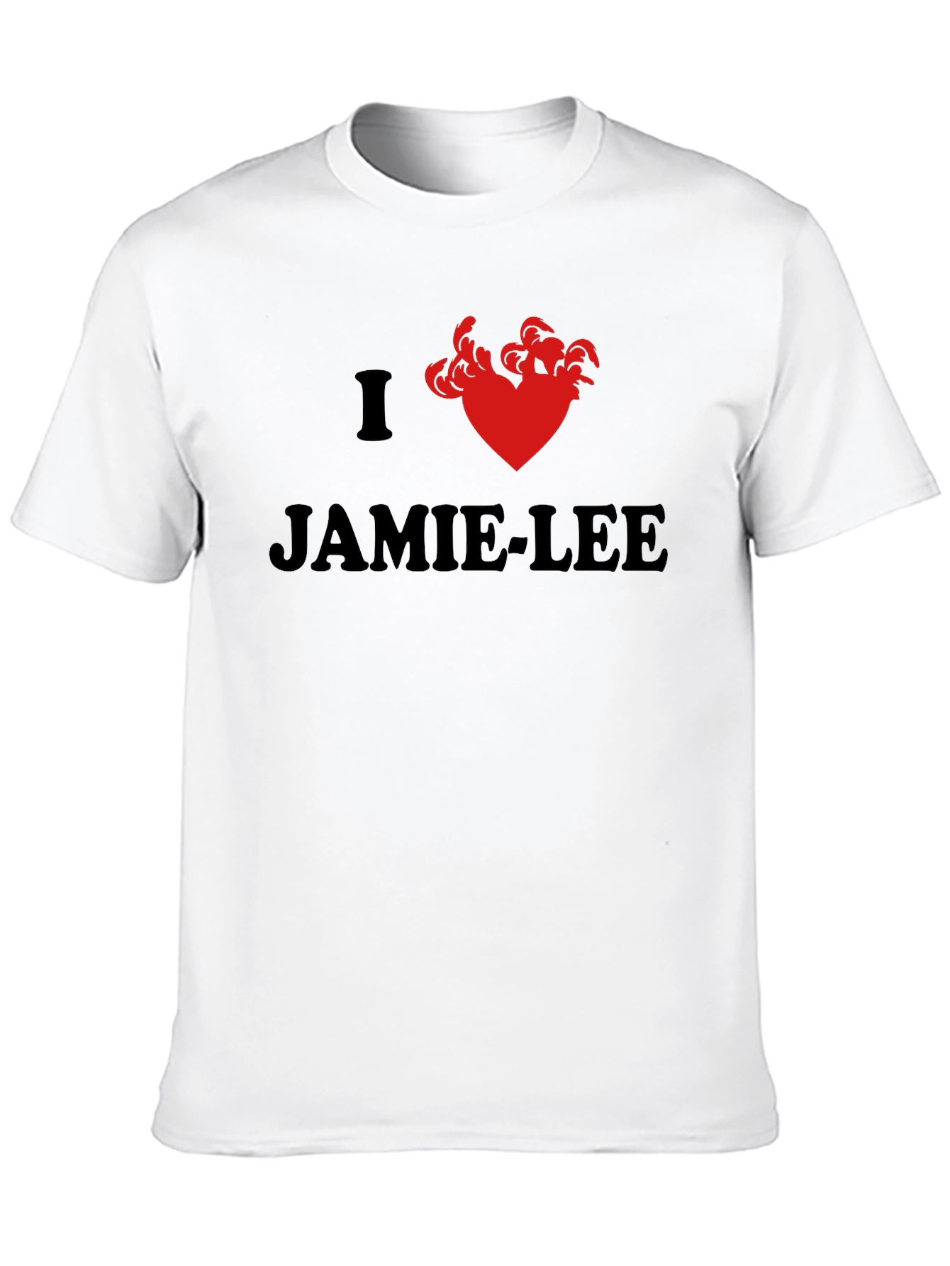 I Heart Jamie-Lee Black Tee