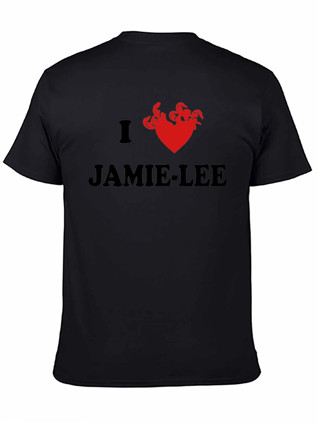 I Heart Jamie-Lee Black Tee