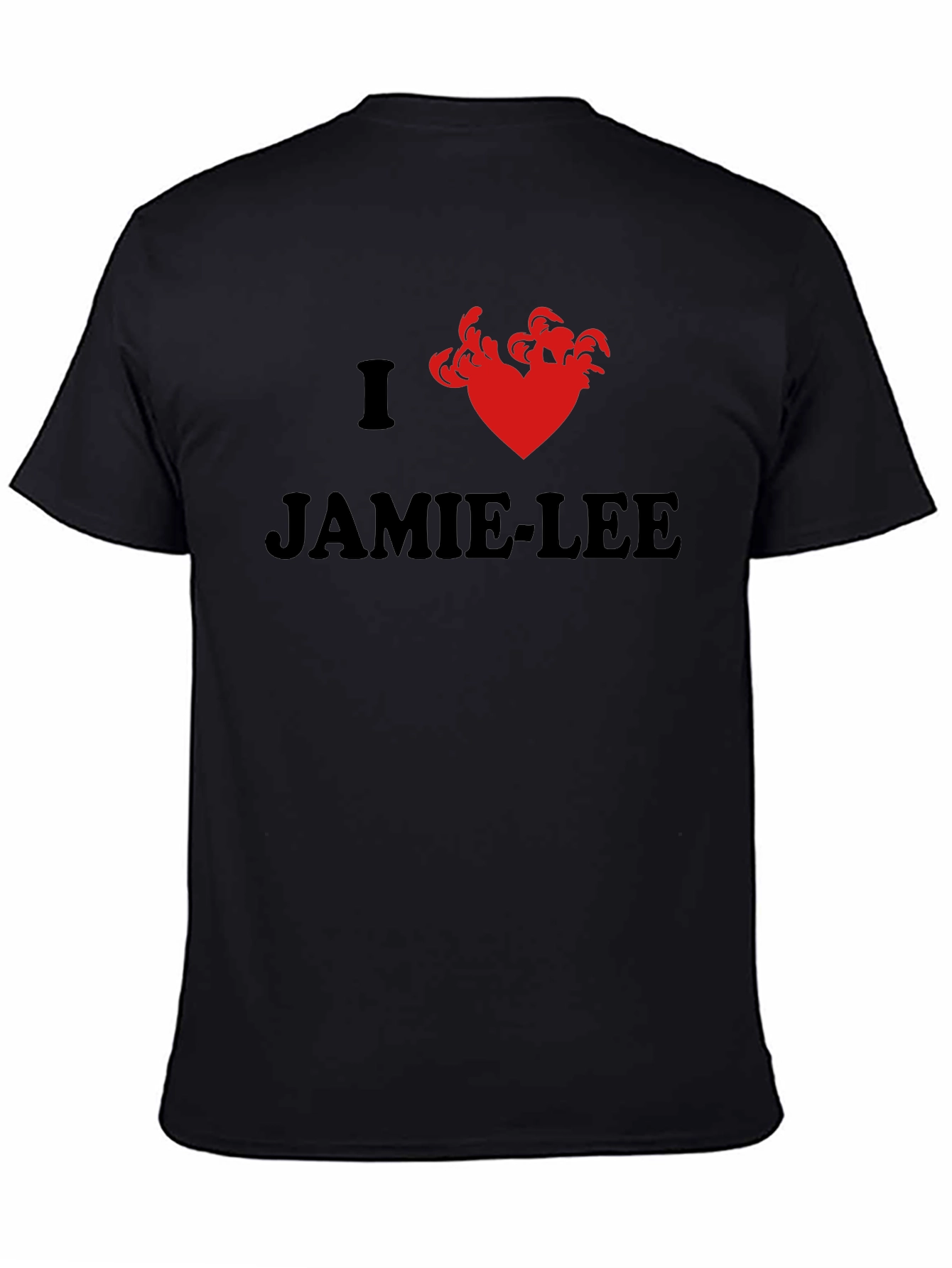I Heart Jamie-Lee Black Tee