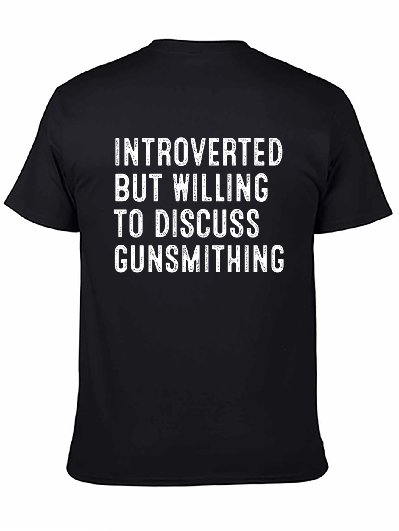 Introverted Gunsmithing T-Shirt - Funny Graphic Tee