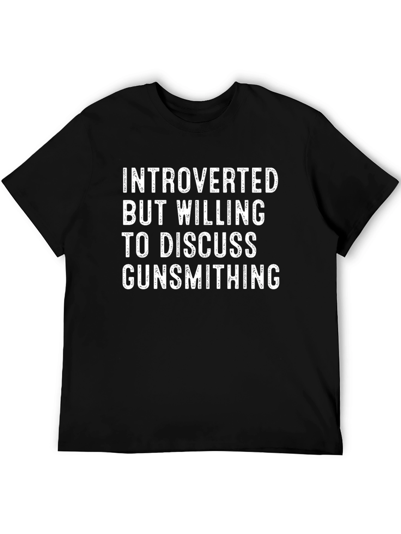 Introverted Gunsmithing T-Shirt - Funny Graphic Tee