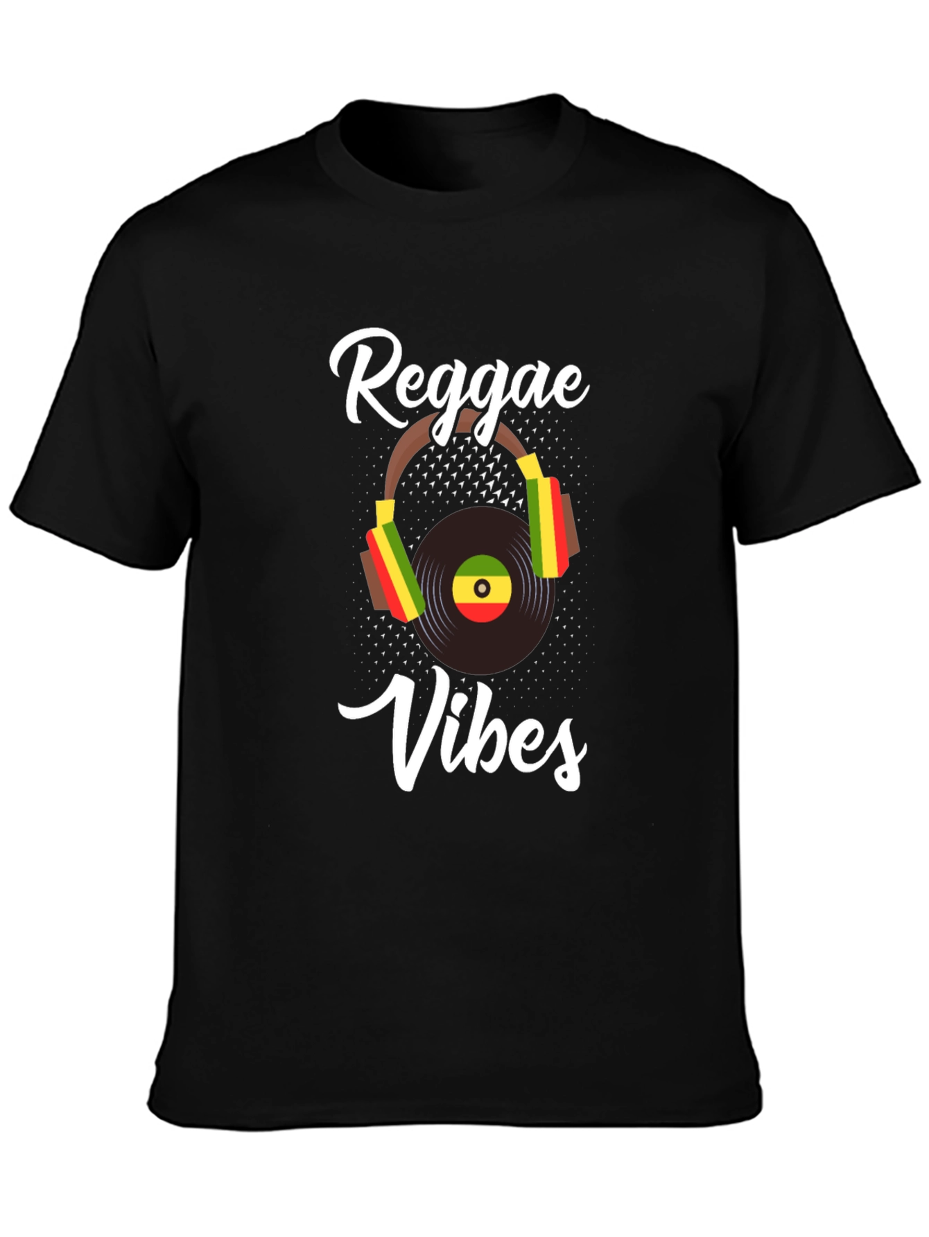Reggae Vibes T-Shirt - Black Music Graphic Tee