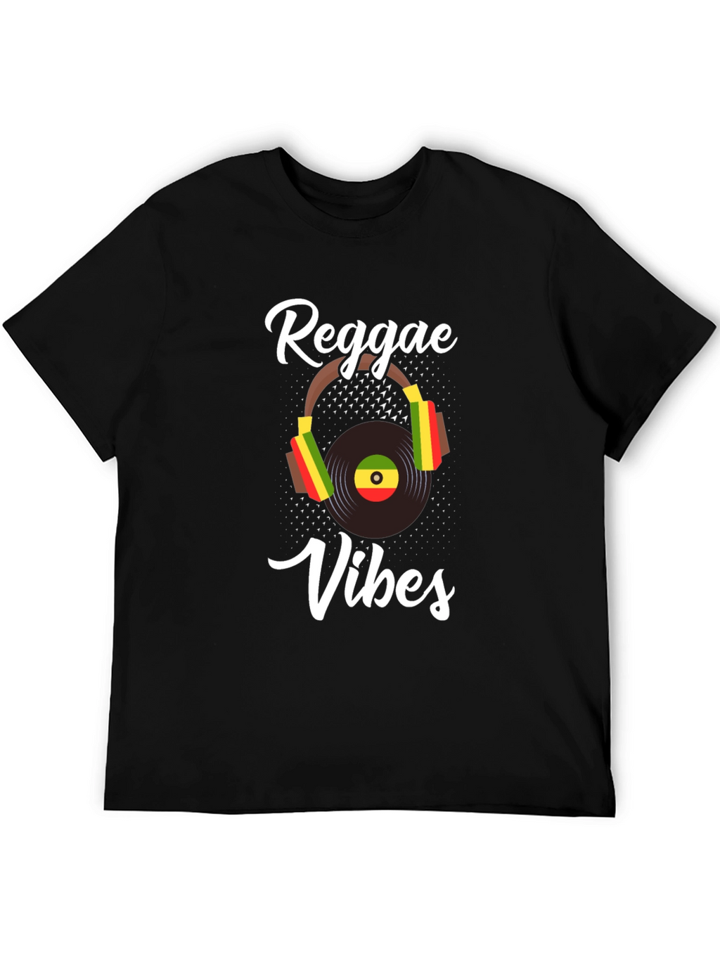 Reggae Vibes T-Shirt - Black Music Graphic Tee