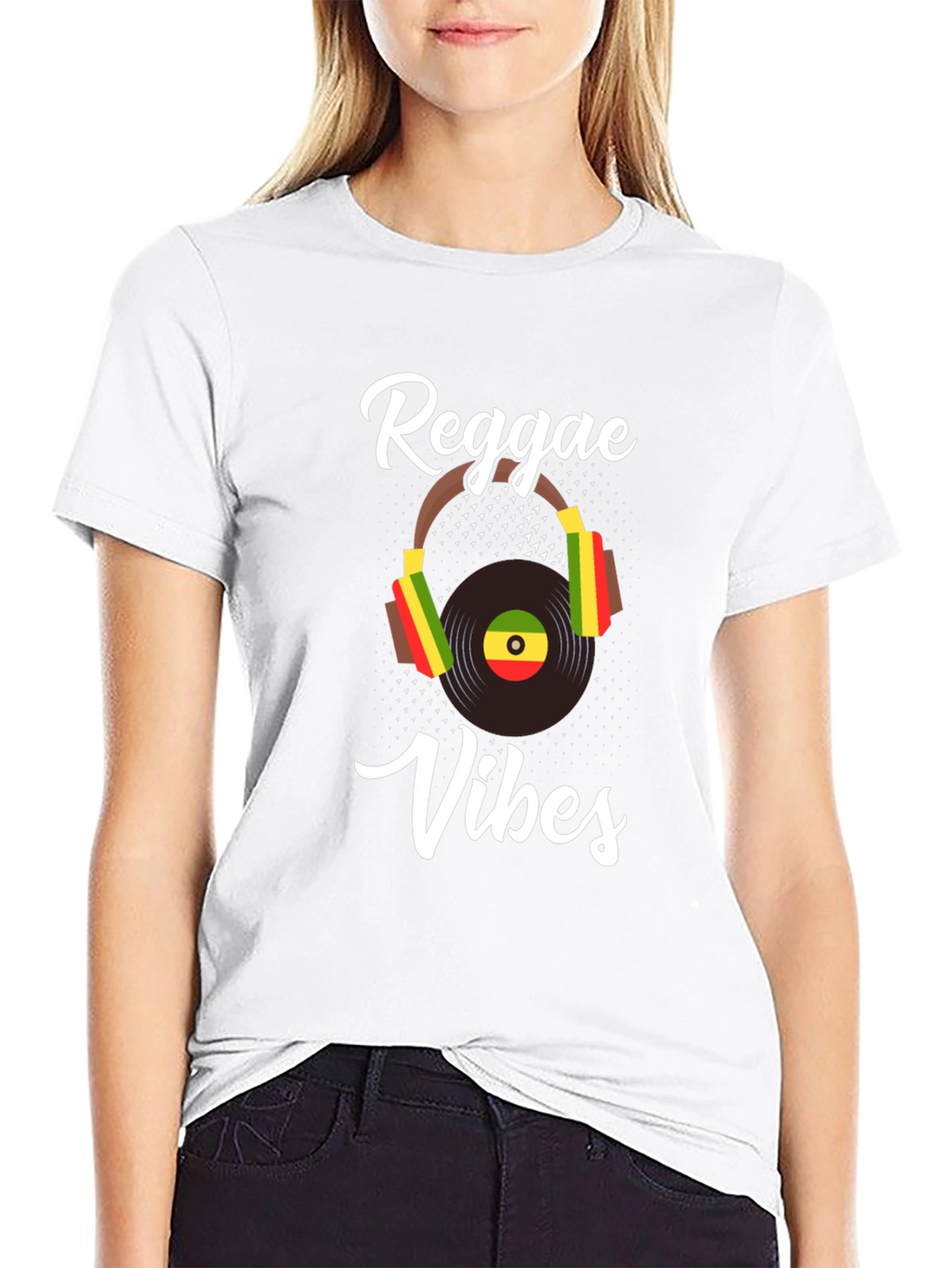 Reggae Vibes T-Shirt - Black Music Graphic Tee
