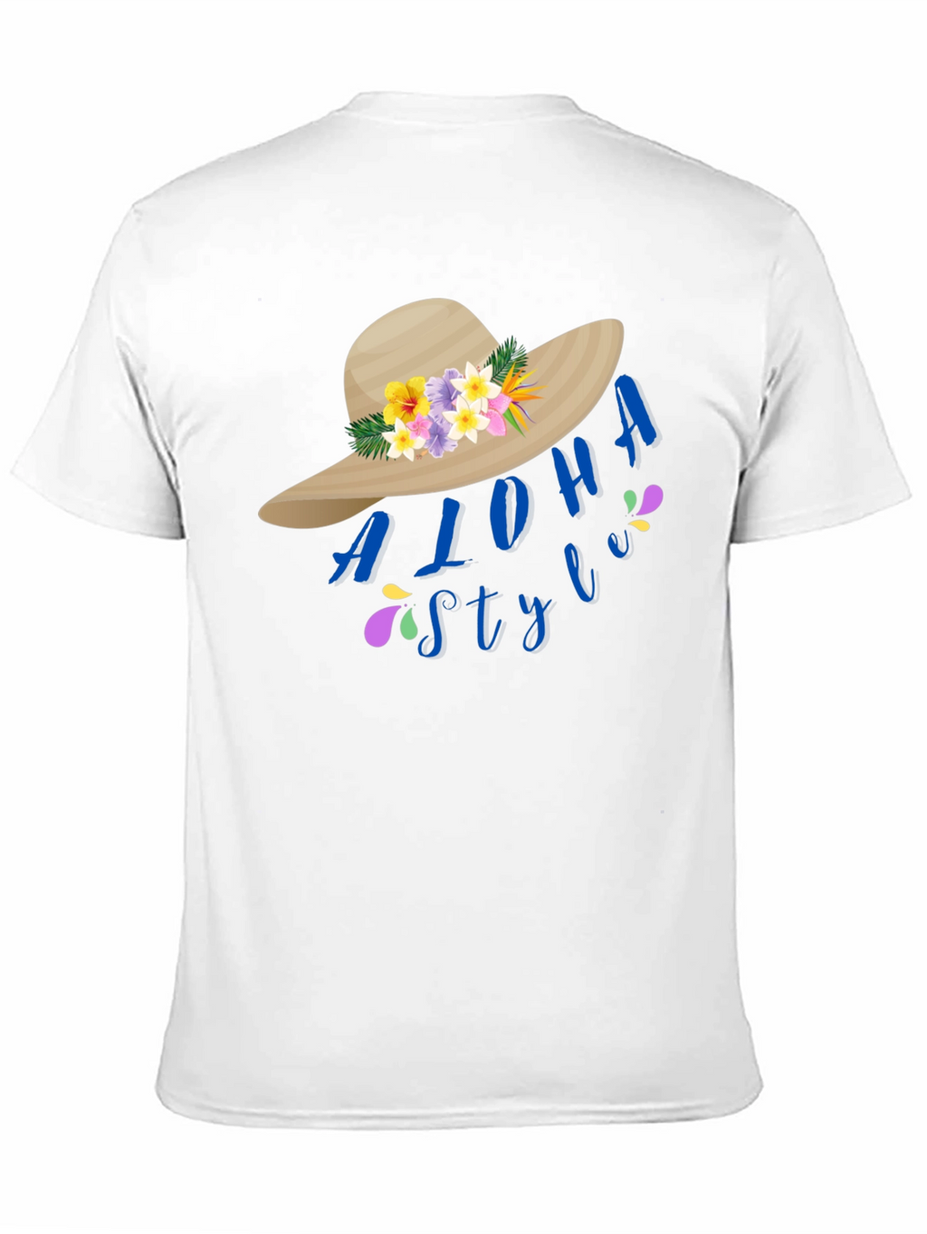 Aloha Style Graphic Tee - Tropical Vibes