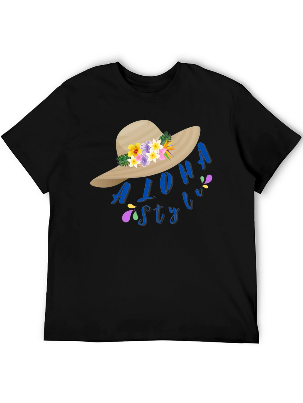 Aloha Style Graphic Tee - Tropical Vibes