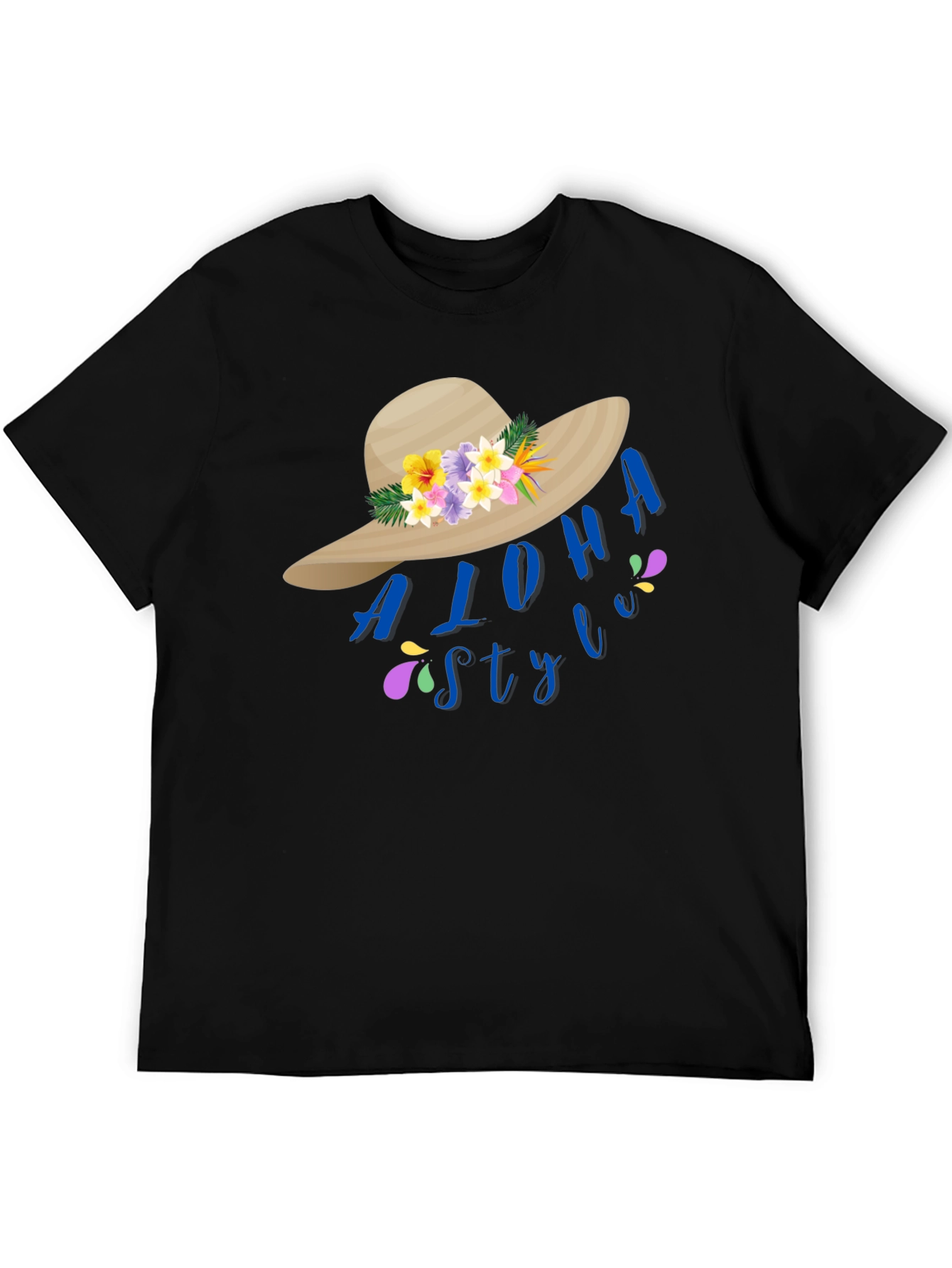 Aloha Style Graphic Tee - Tropical Vibes