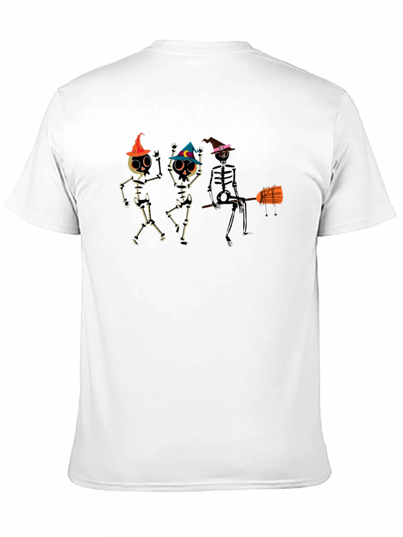 Halloween Skeleton Dance Black T-Shirt