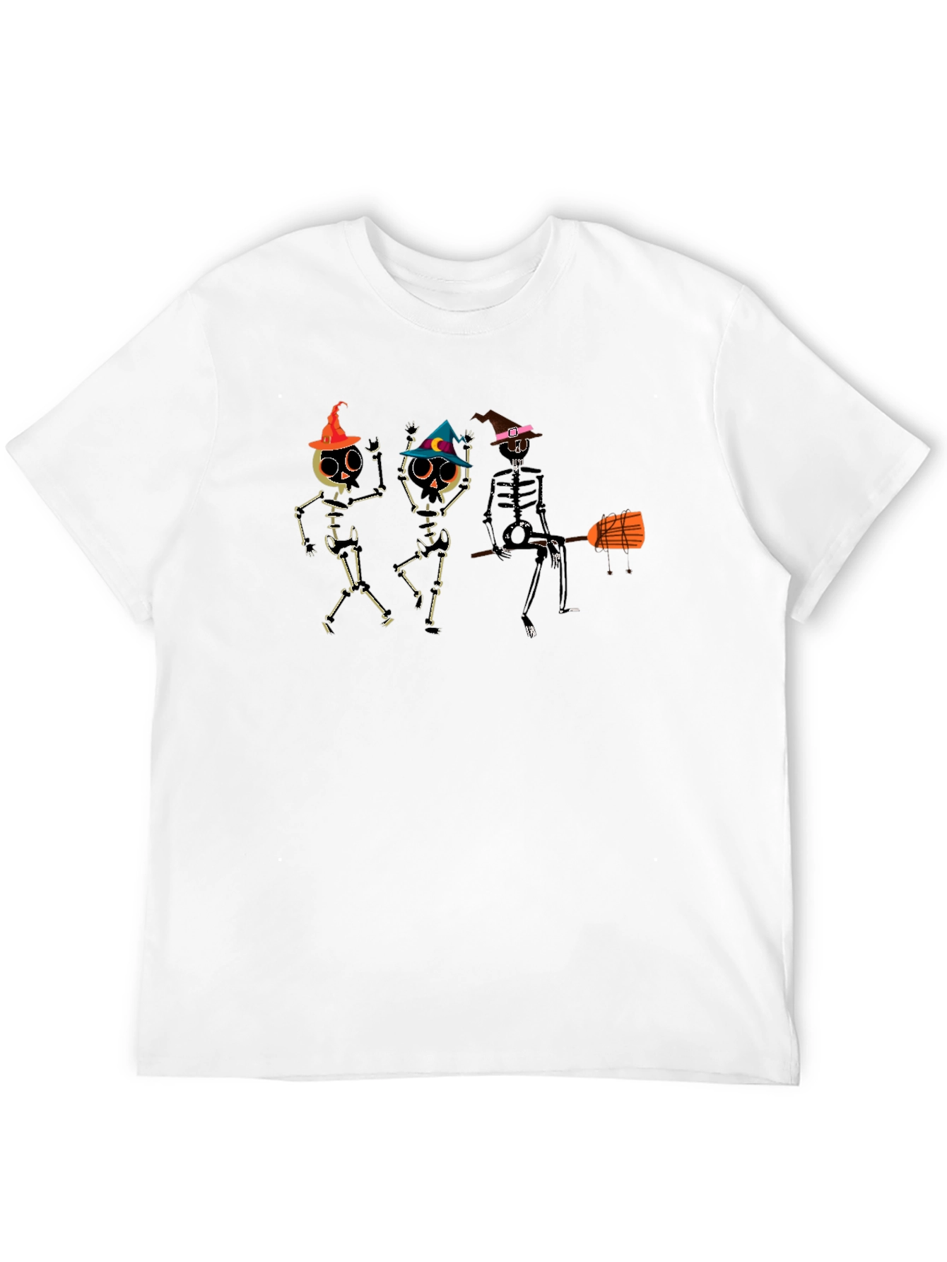 Halloween Skeleton Dance Black T-Shirt