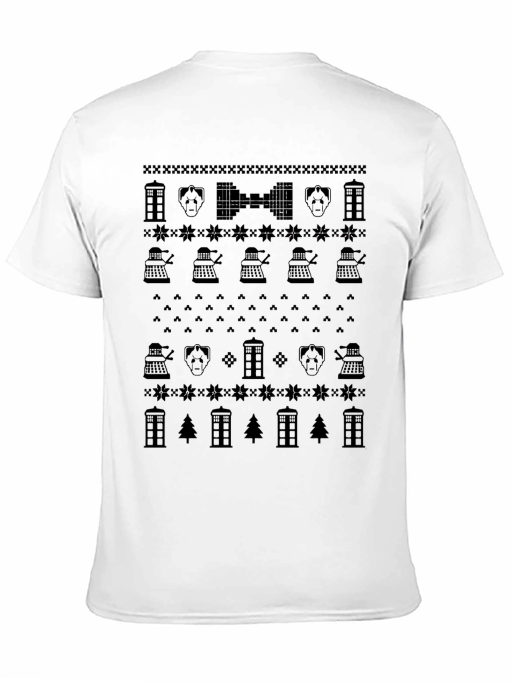 Doctor Who Christmas Pattern T-Shirt