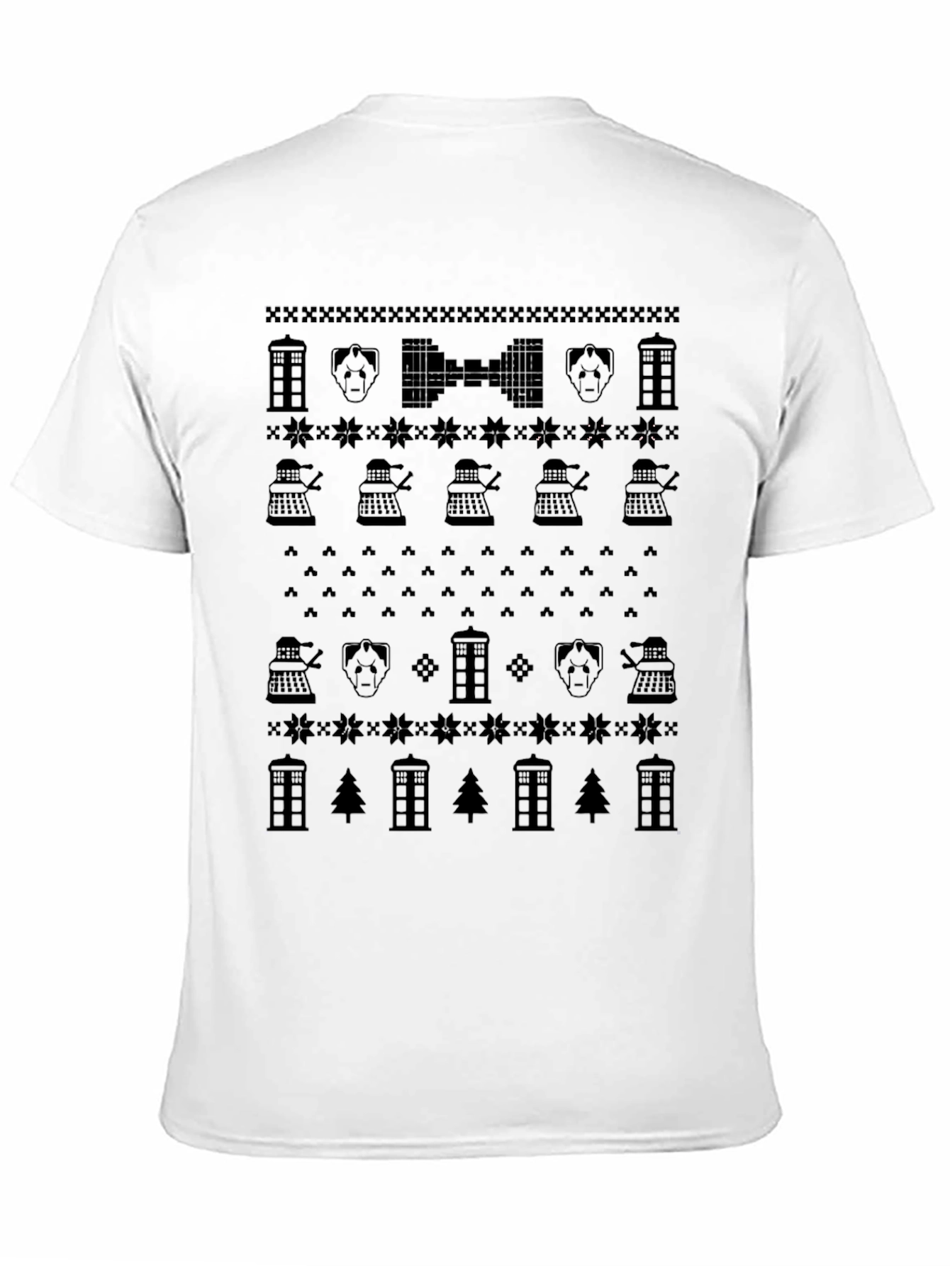 Doctor Who Christmas Pattern T-Shirt