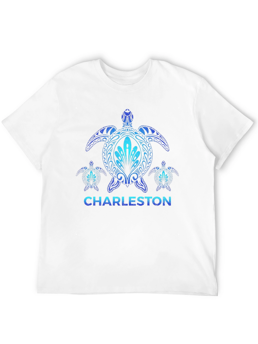 Charleston Sea Turtle Black T-Shirt