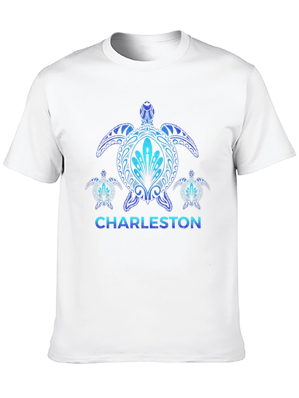 Charleston Sea Turtle Black T-Shirt