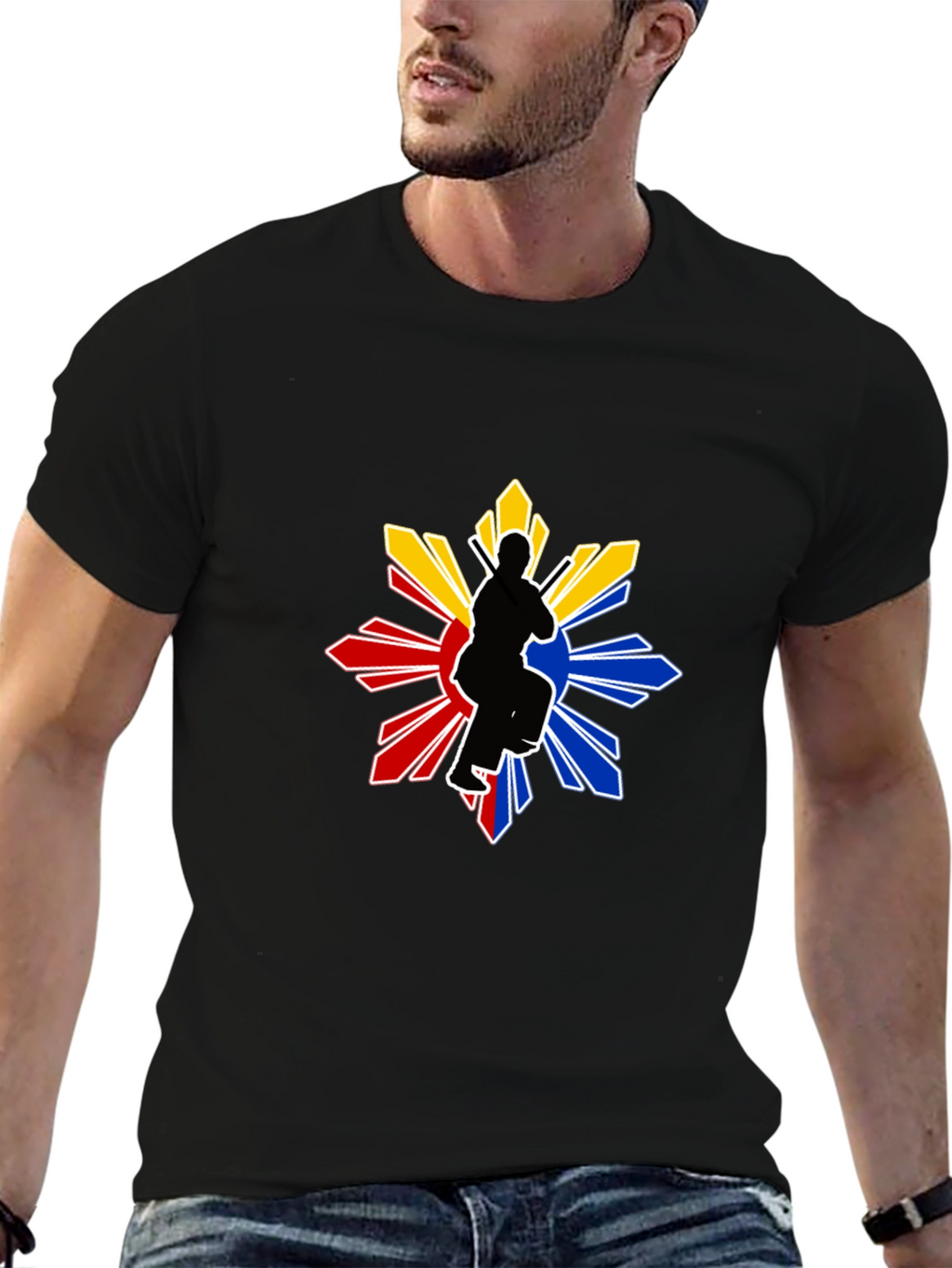 Filipino Martial Arts T-Shirt - Black