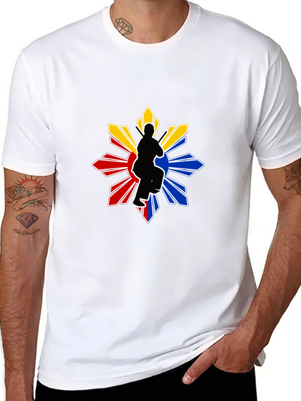 Filipino Martial Arts T-Shirt - Black