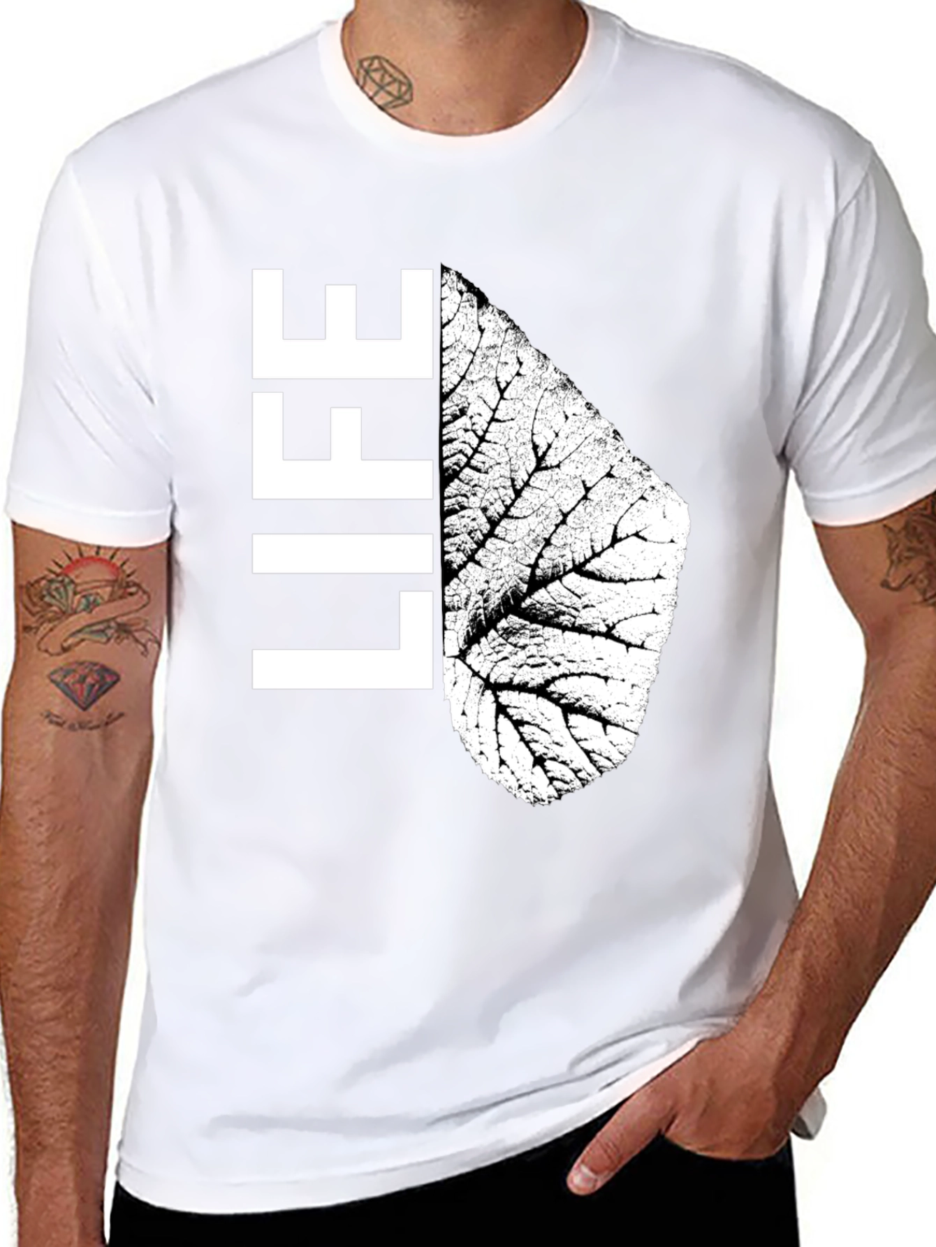 Life Tree Black T-Shirt