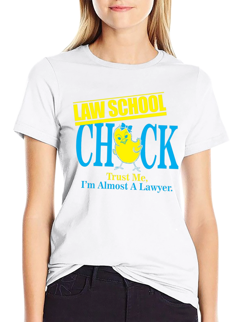 Law School Chick - Almost a Lawyer T-Shirt