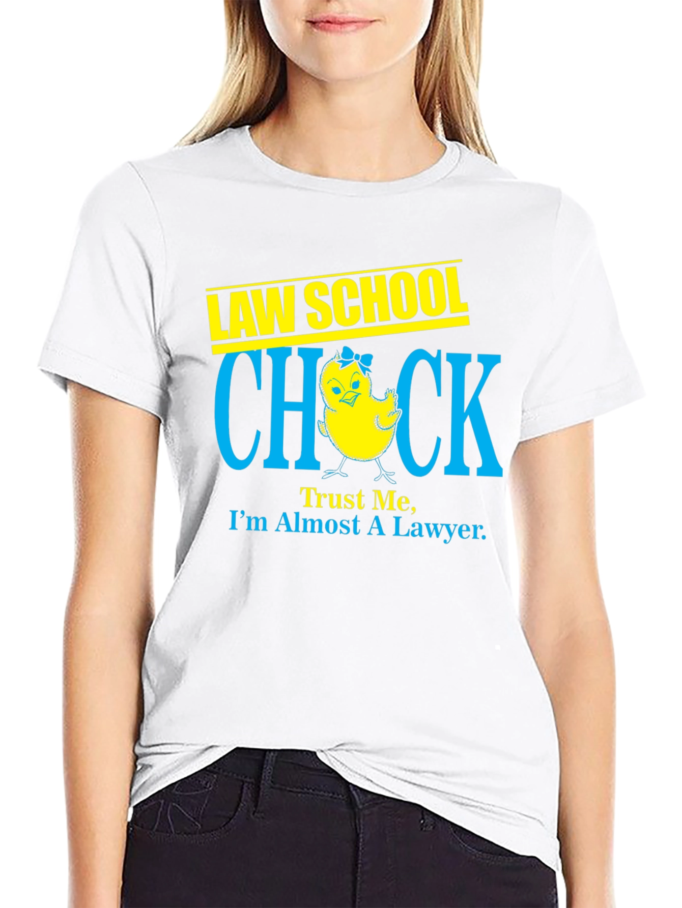 Law School Chick - Almost a Lawyer T-Shirt
