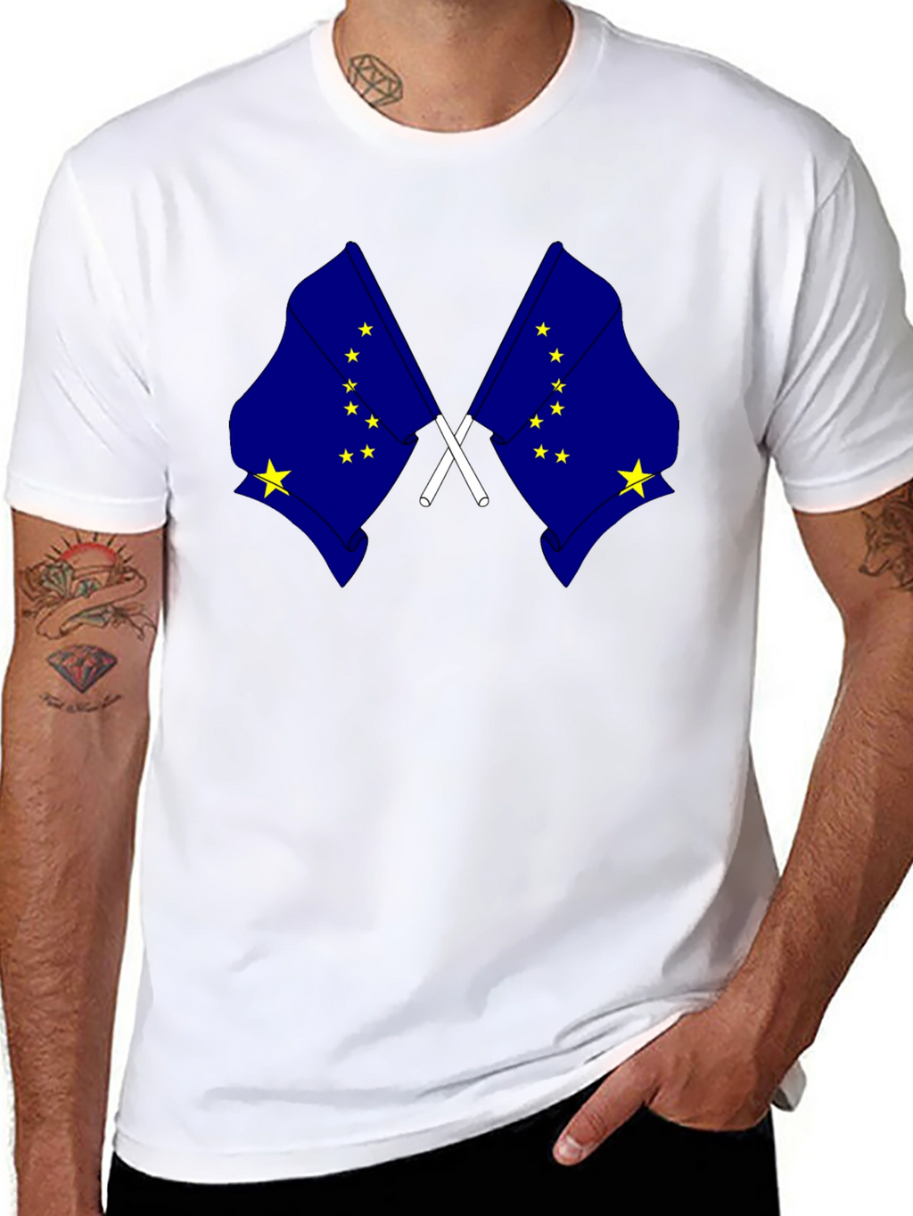 EU Flags T-Shirt - Euro Pride Tee