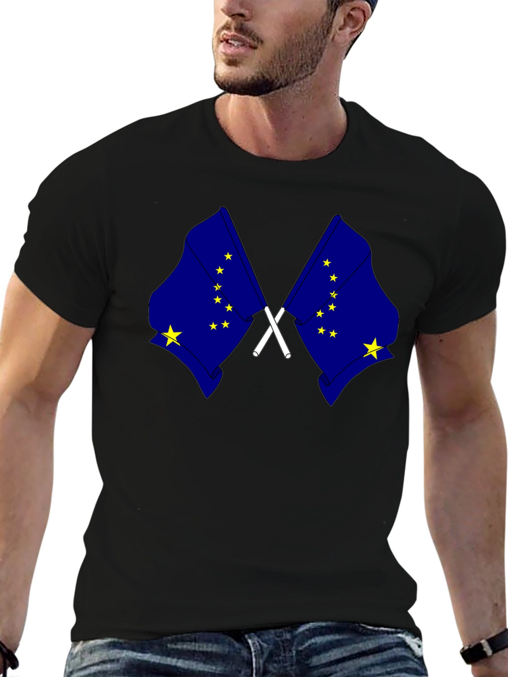 EU Flags T-Shirt - Euro Pride Tee