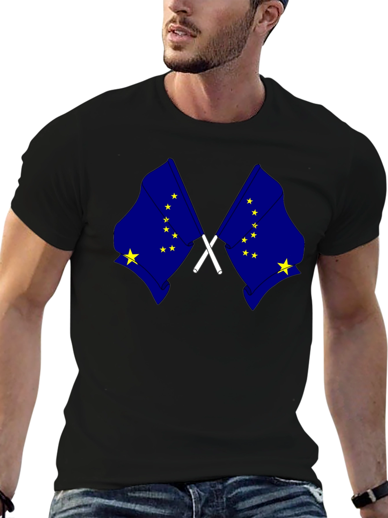 EU Flags T-Shirt - Euro Pride Tee