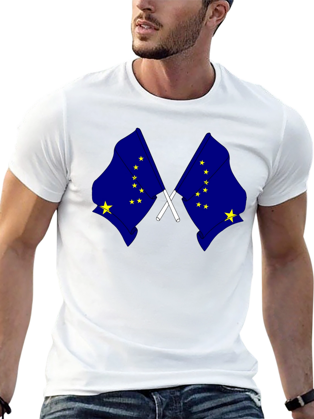 EU Flags T-Shirt - Euro Pride Tee