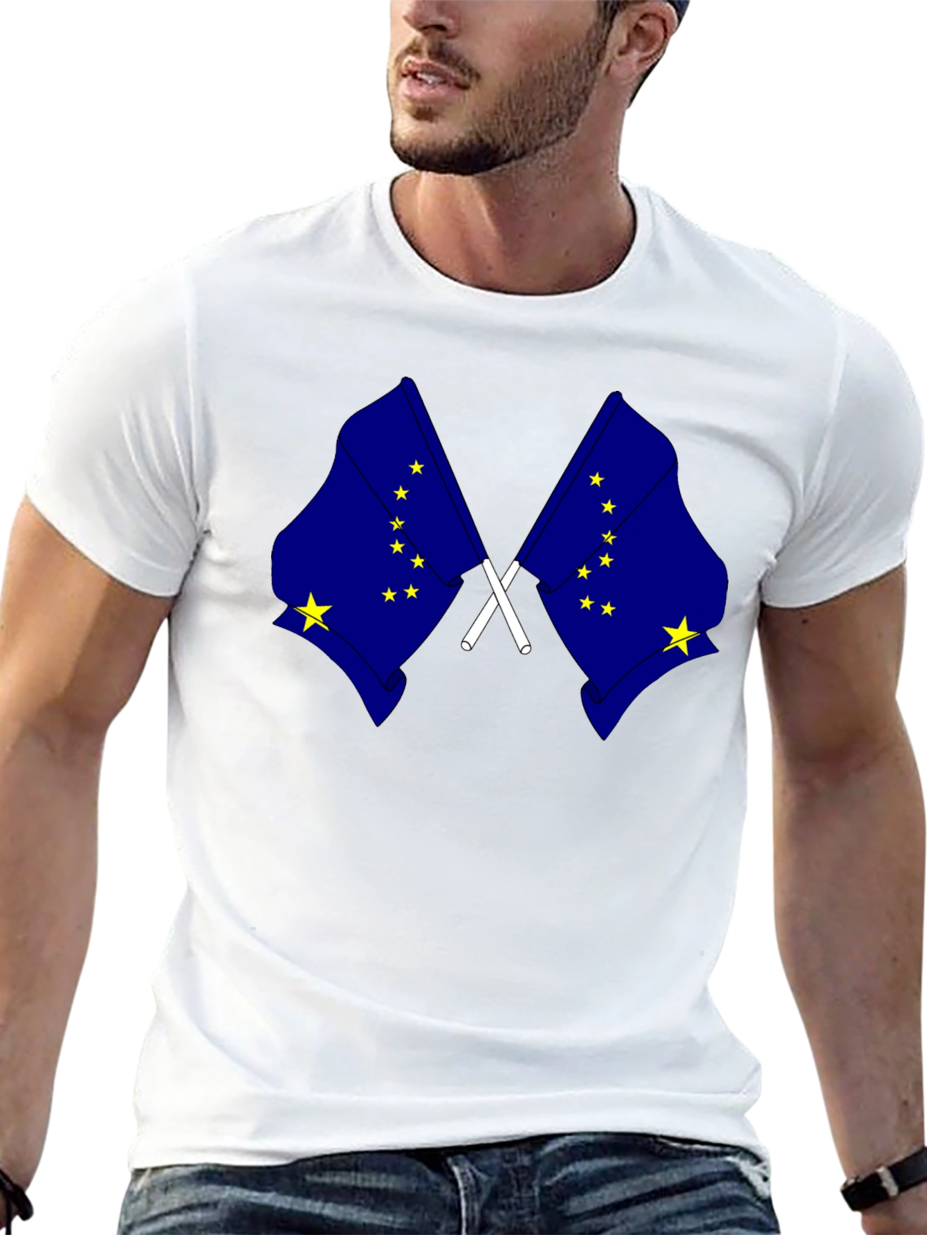 EU Flags T-Shirt - Euro Pride Tee