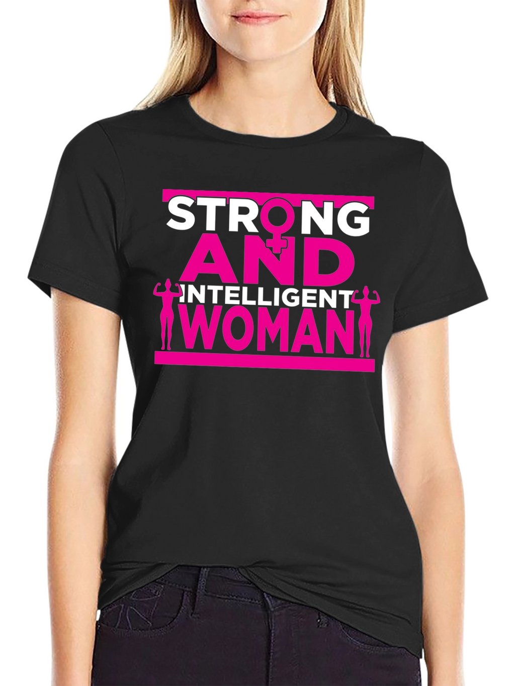 Strong and Intelligent Woman Graphic Tee
