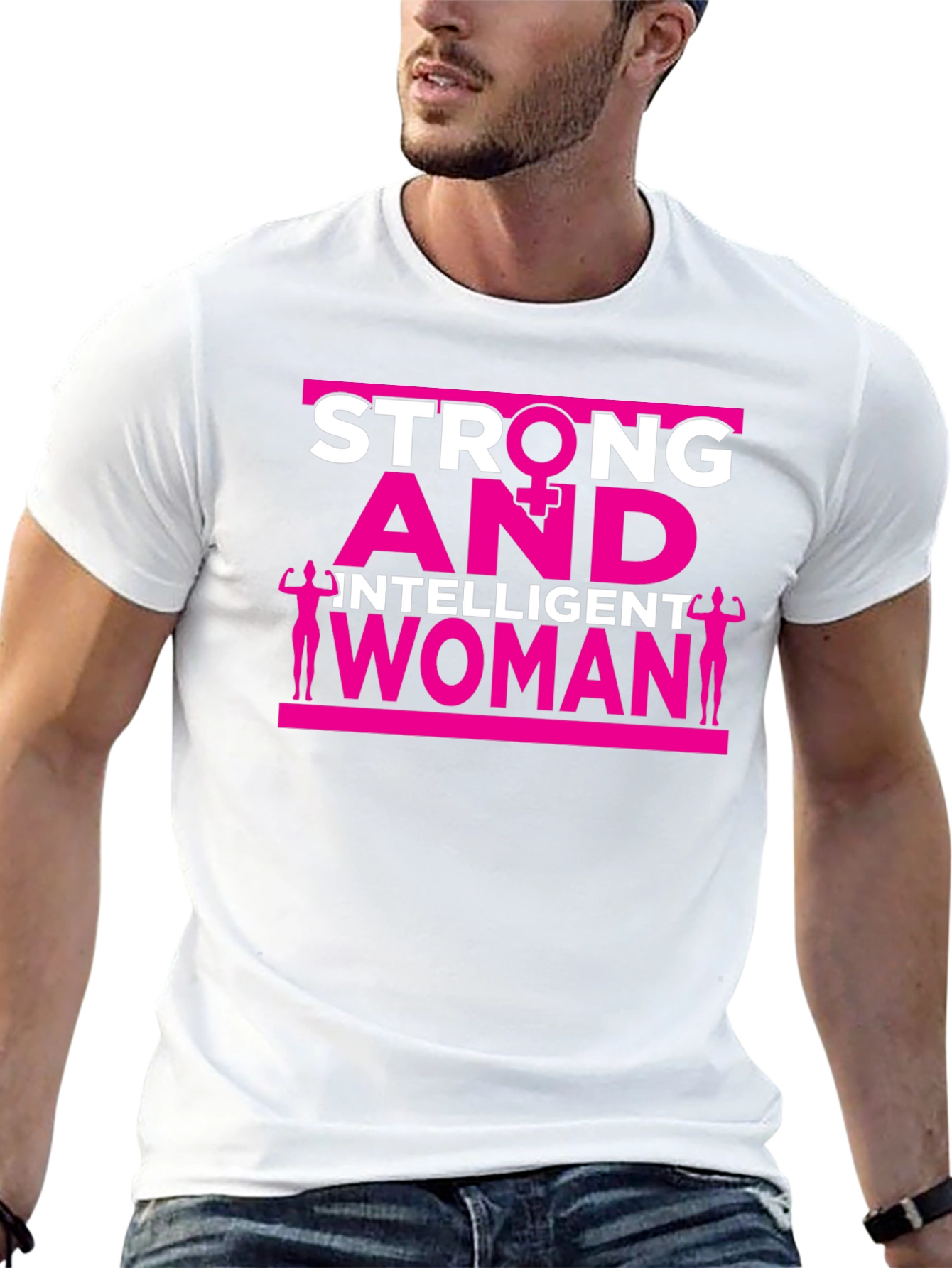 Strong and Intelligent Woman Graphic Tee
