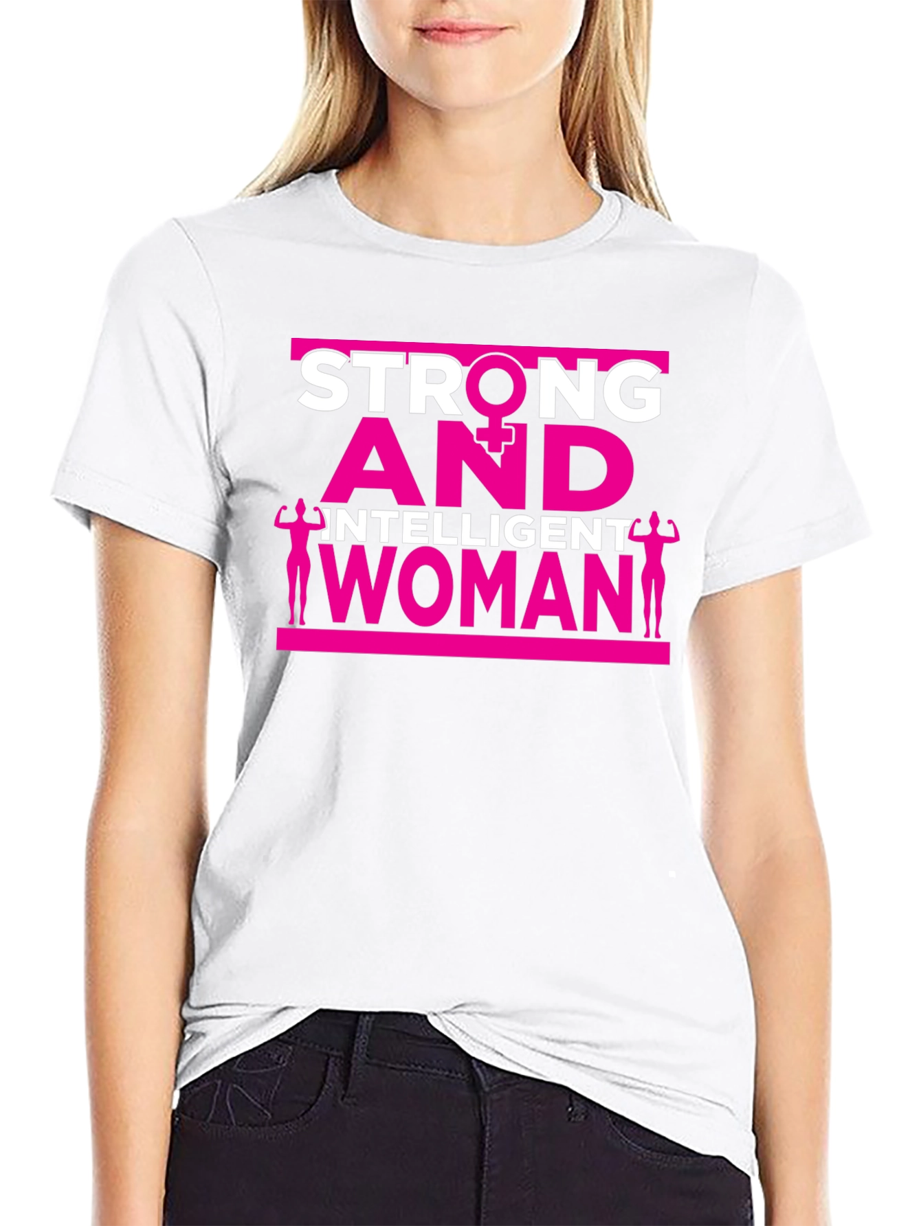 Strong and Intelligent Woman Graphic Tee