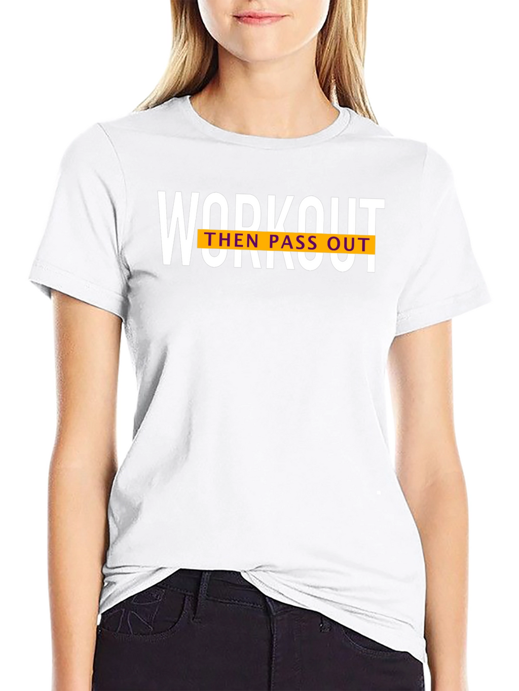 Workout Then Pass Out Graphic T-Shirt