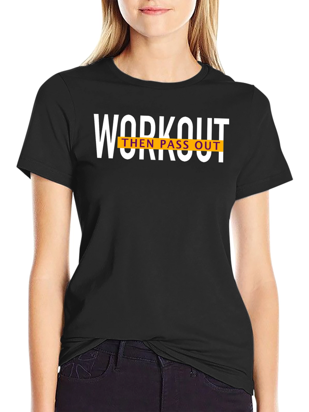 Workout Then Pass Out Graphic T-Shirt