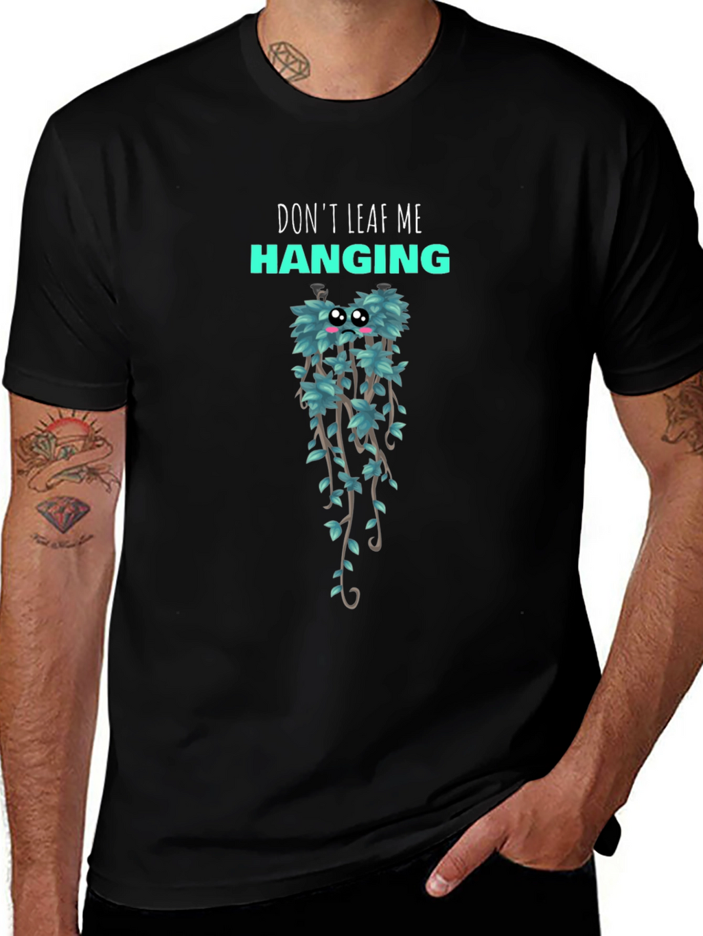 Dont Leaf Me Hanging Graphic T-Shirt