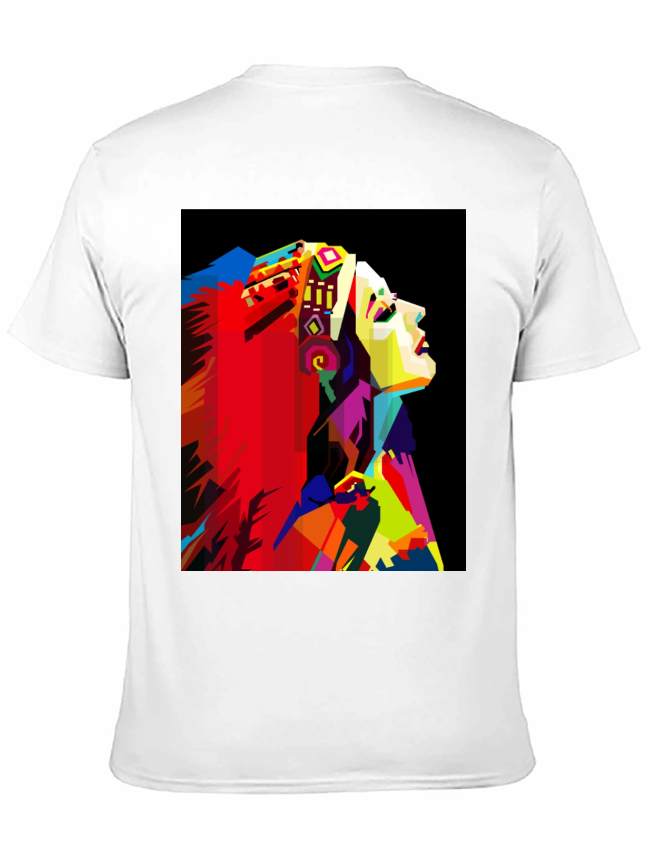 Vibrant Abstract Graphic Tee - Stylish & Unique