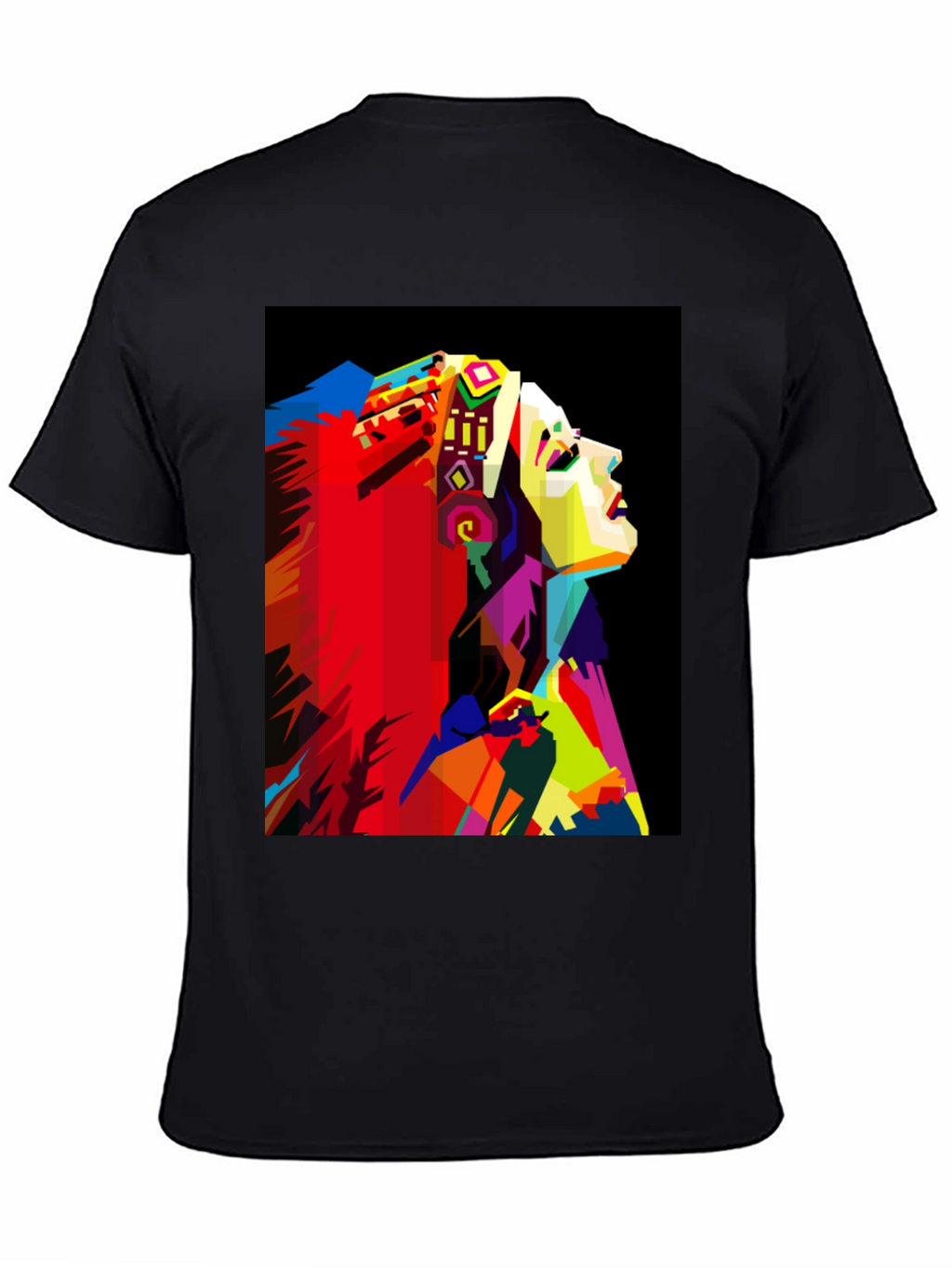 Vibrant Abstract Graphic Tee - Stylish & Unique