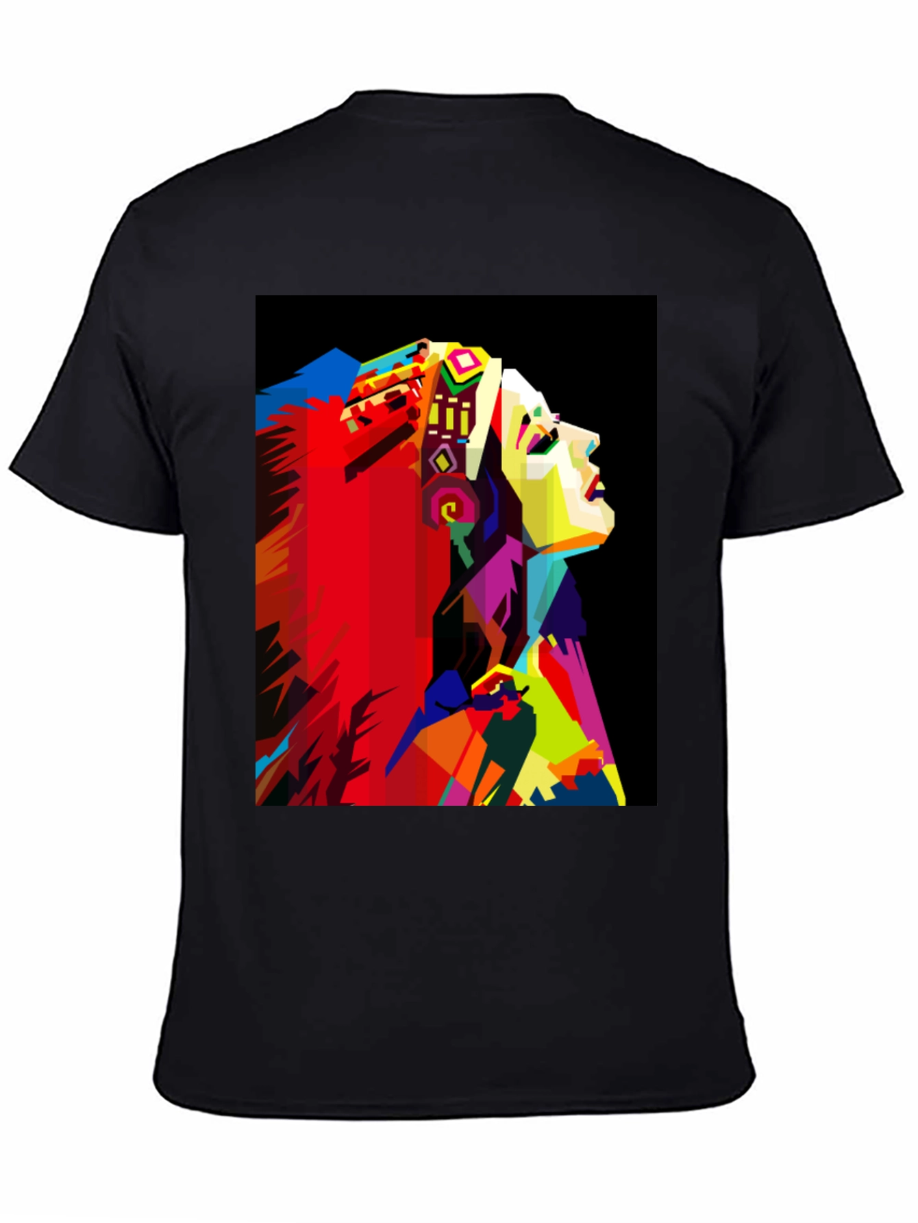 Vibrant Abstract Graphic Tee - Stylish & Unique