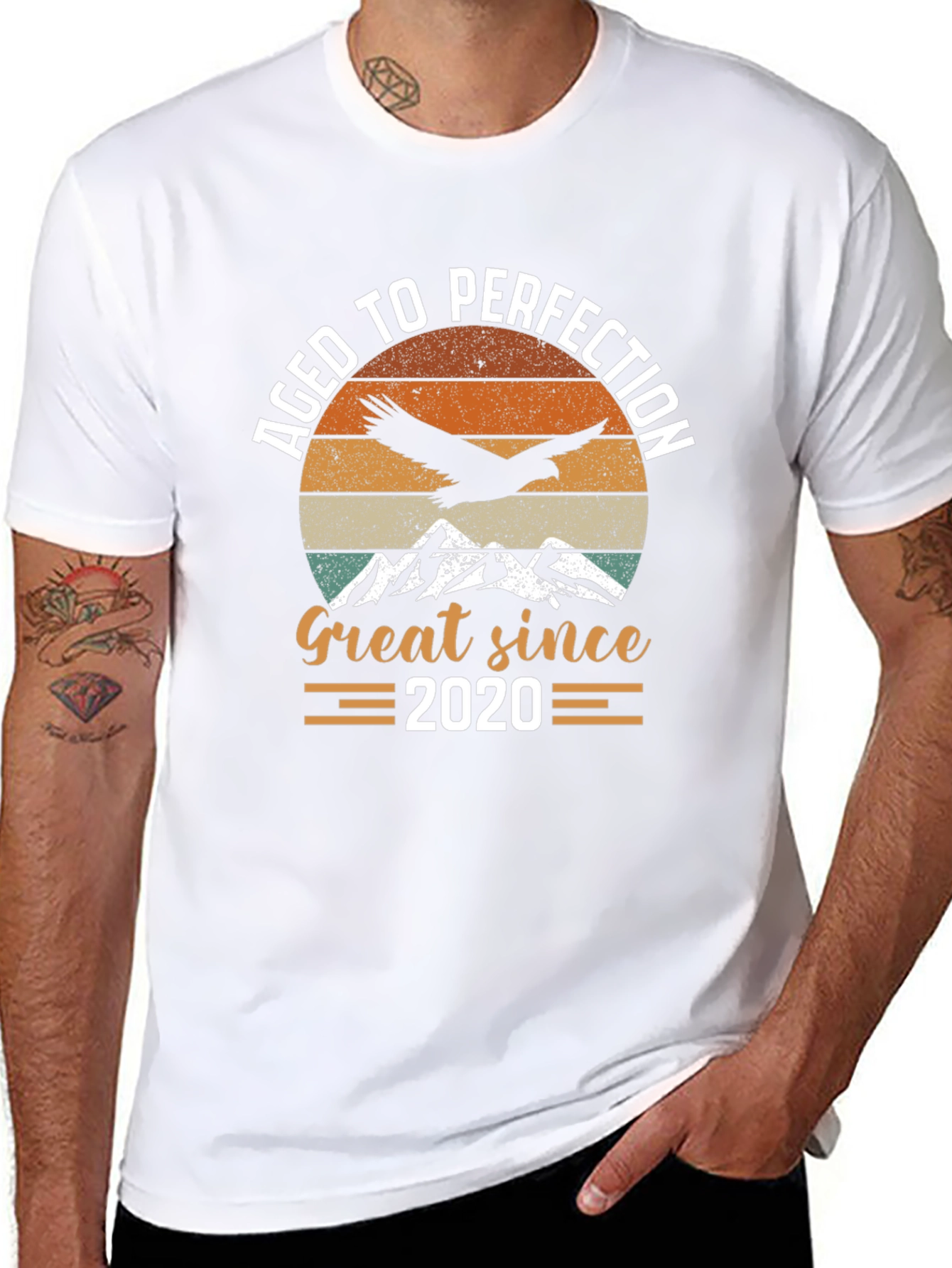 Aged To Perfection 2020 Graphic T-Shirt
