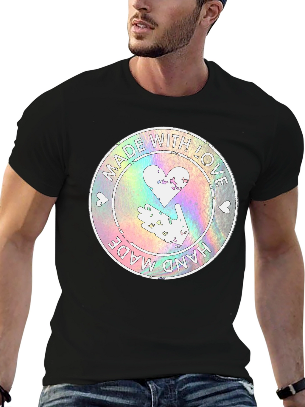 Hand Made with Love Graphic Tee