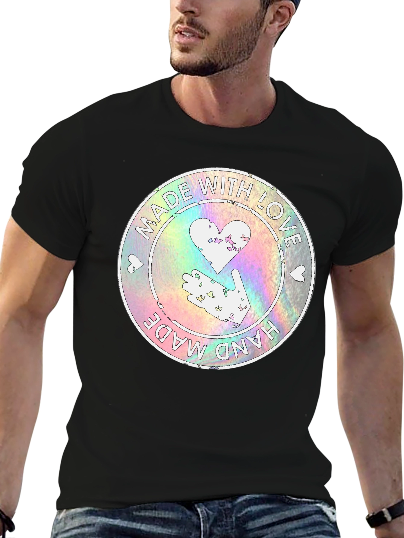 Hand Made with Love Graphic Tee