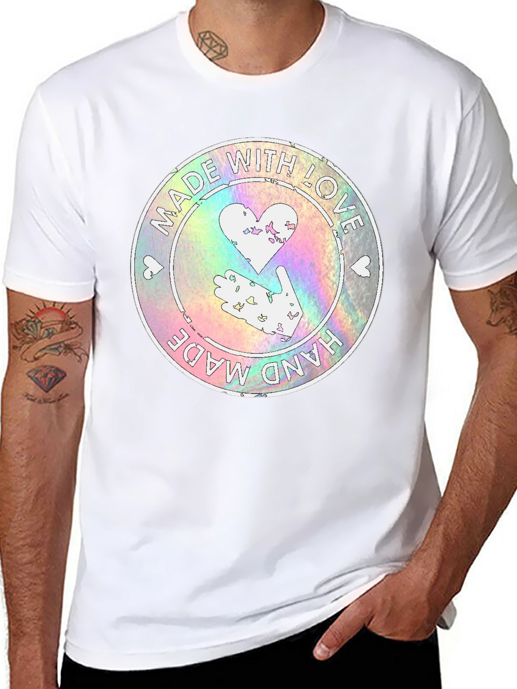 Hand Made with Love Graphic Tee