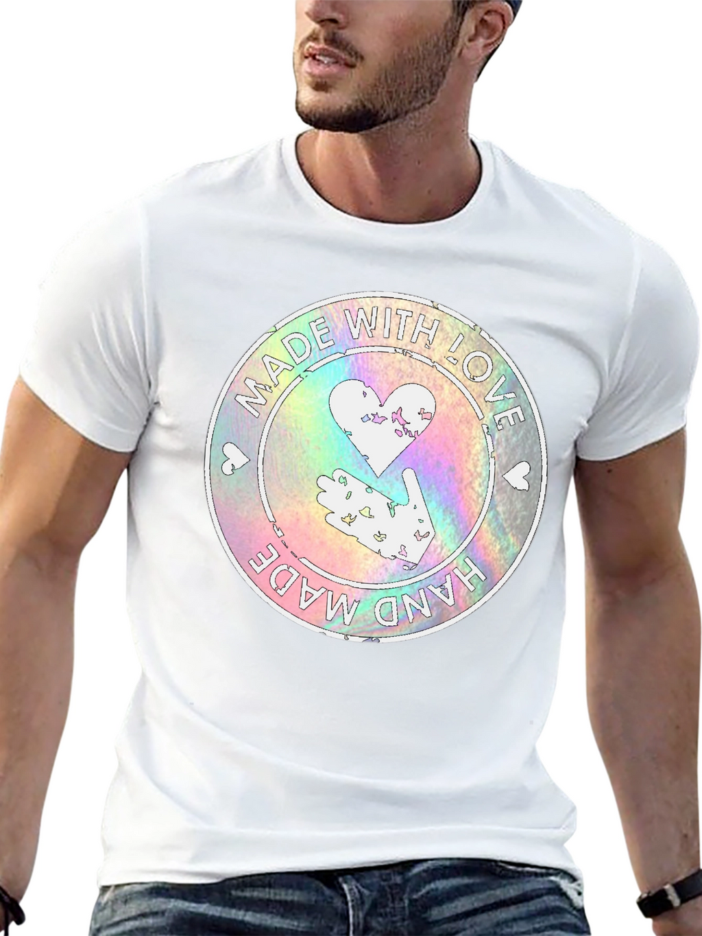 Hand Made with Love Graphic Tee